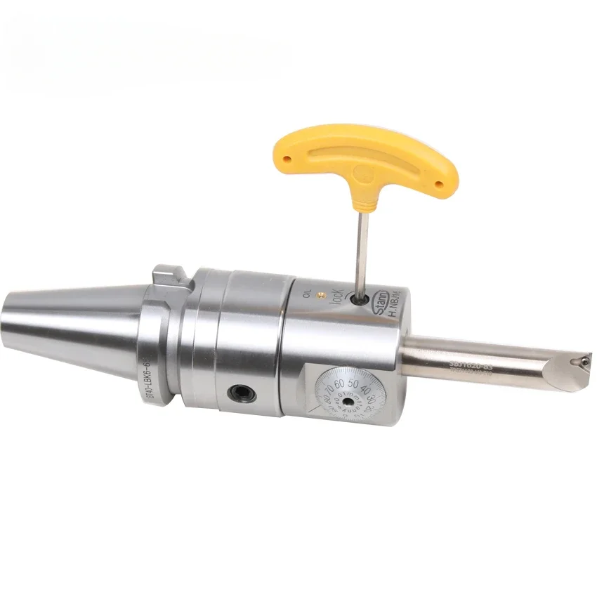 NEW NBJ16 Micro Universal Boring Head Set with BT30 Shank Adjustable Boring Bar Cutters for Milling Machine with 6-51mm