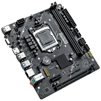 JGINYUE H110 ARGB Motherboard supports Intel 6/7/8/9th DDR3 M-ATX 32GB RAM Desktop PC PCIe3.0 ARGB TPM slot H311 office Video
