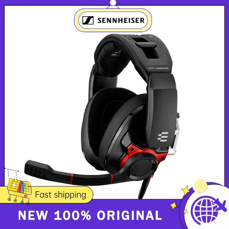 OriginalSennheiserGSP600headmountedgamegamingheadsetmusic