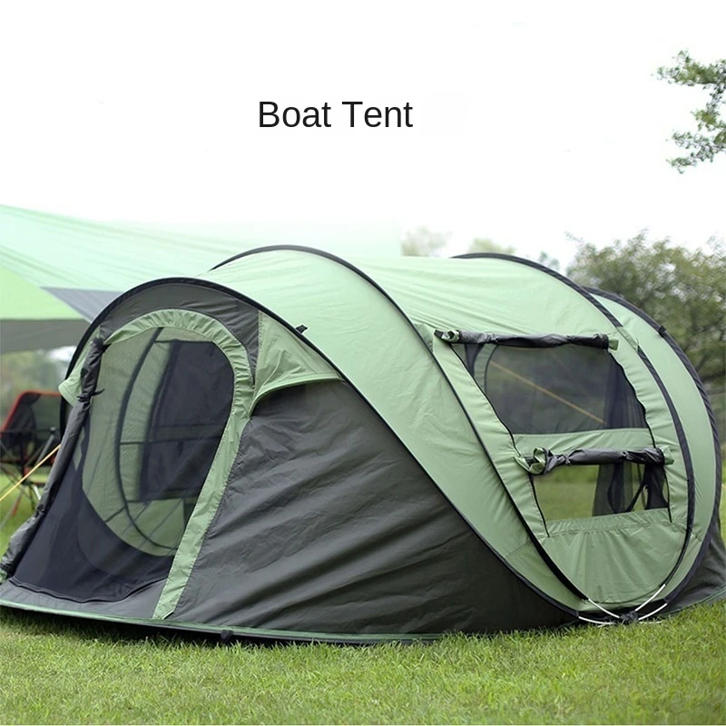 

Outdoor 3-4 Person No-pitch Fully Automatic Quick-opening Tent Folding Large Space Beach Tent