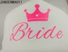 Personalized designer Team Bride and Bride Snapback Baseball Hats Print truckers Bachelorette Party Hat Women Adjustable Caps 4