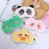 1pc Sleeping Mask Sleeping Blindfold Soft Plush Eye Masks Cute Cat Eye Cover Plush Mask Eyepatch Nap Health Eye Cover 3