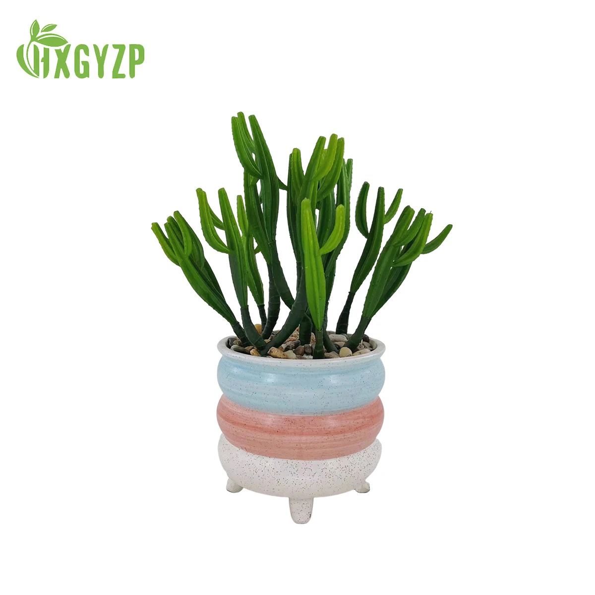 Piante Artificiali Succulente Pianta Di Firestick Di Cactus Con Vaso Di Fiori In Ceramica Decorazioni Per La Casa Ufficio Soggiorno Decorazione Per In