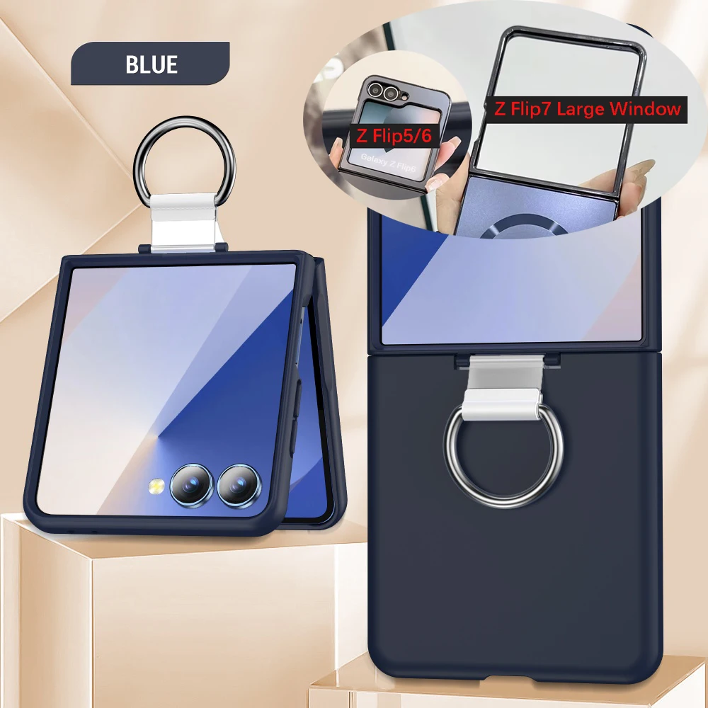 Electroplated Silver Ring Case - Comfortable Touch Dopamine Shockproof Cover