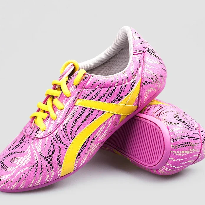 High Quality Cowhide Tai Chi Shoes Soft Real Leather Kung Fu Shoes Martial Arts Sneaker Sports Training Footwear Size 33-43