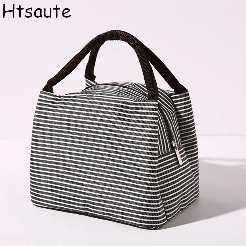 Lunch Bag Portable Lunch Bags Thermal Insulation Lunch Box Storage Bag Children's School Box Bag Picnic Storage Large Capacity Tote
