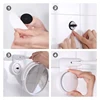 Wall Mirror Folding Arm Extend Bathroom Mirror Without Drill With Magnification Suction Arm Double Side Cosmetic Makeup Mirror 6