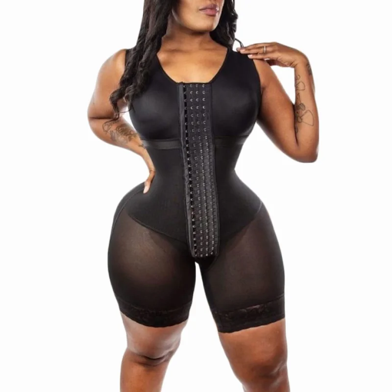 High Compression Garments Girdle Bbl Suppliestummy Control Fajas  Colombianas Front Closure Women Shapewear Post Liposuction - Shapers -  AliExpress