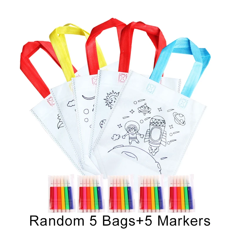 5 bags 5 markers