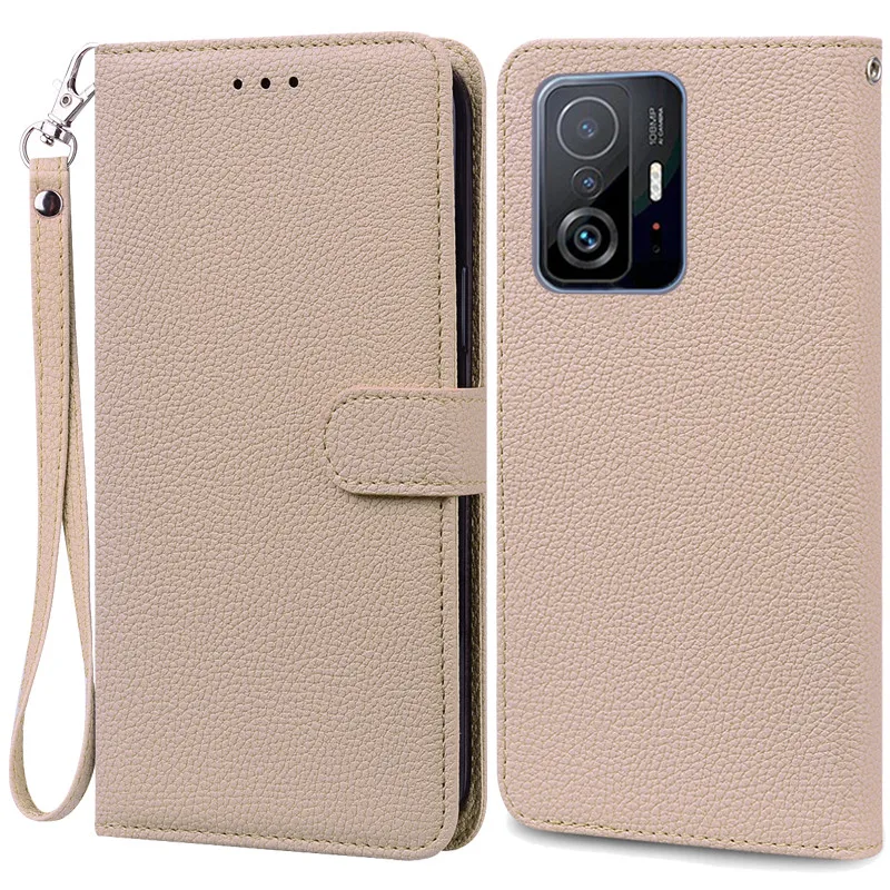 Leather Wallet Flip Case - Elegant Cover