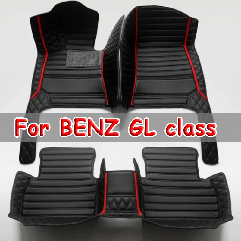 

Автомобильные коврики для BENZ GL класс X164 7-местные 2008 2009 2010 -2012 индивидуальные автомобильные подставки для ног