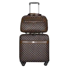 

XQ 16 Inch Travel Suitcase Universal Wheel Trolley Case Business Boarding Case Small Rolling Luggage Travel Password Box