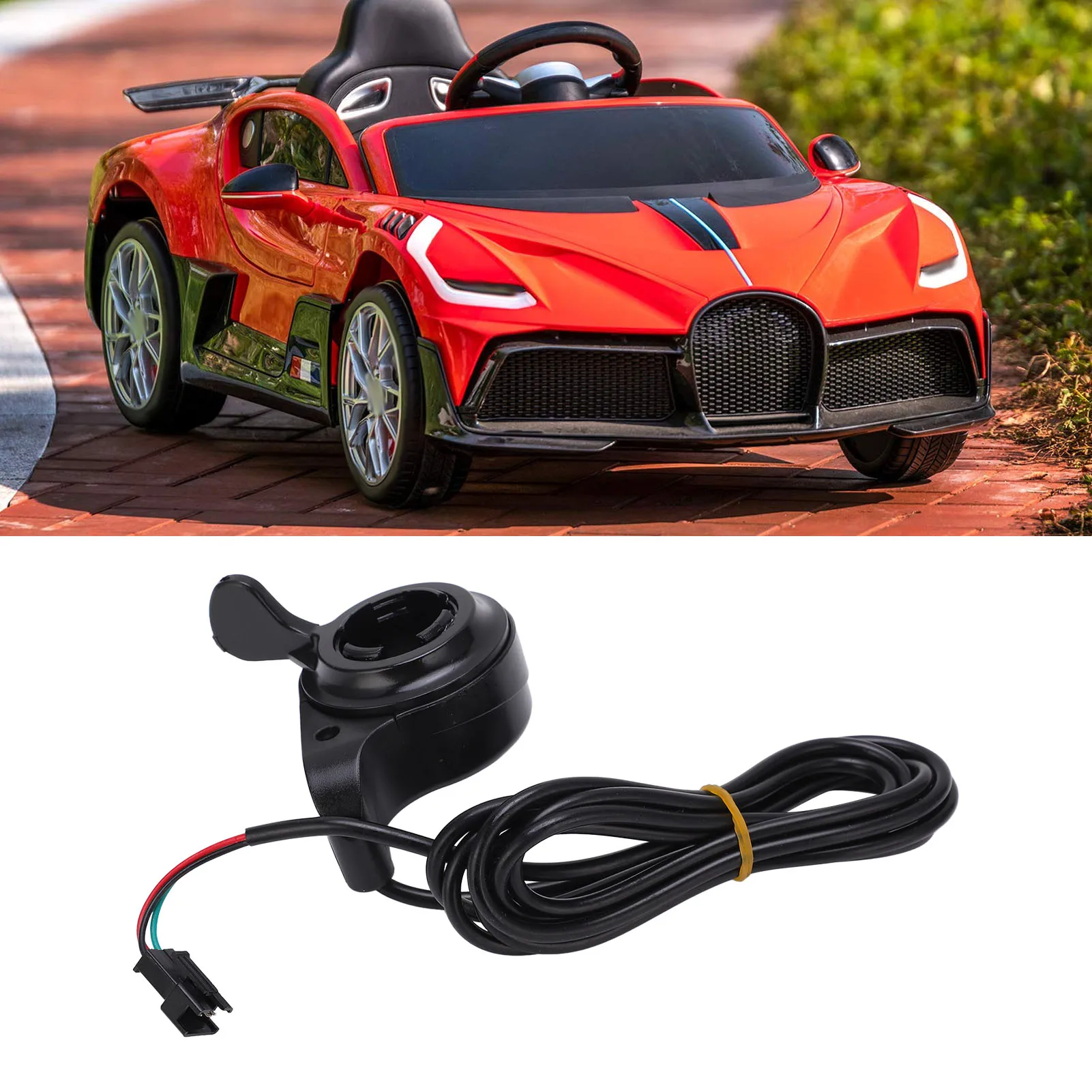 Enhanced Electric Scooter & Bike Thumb Throttle Speed Controller Accessory