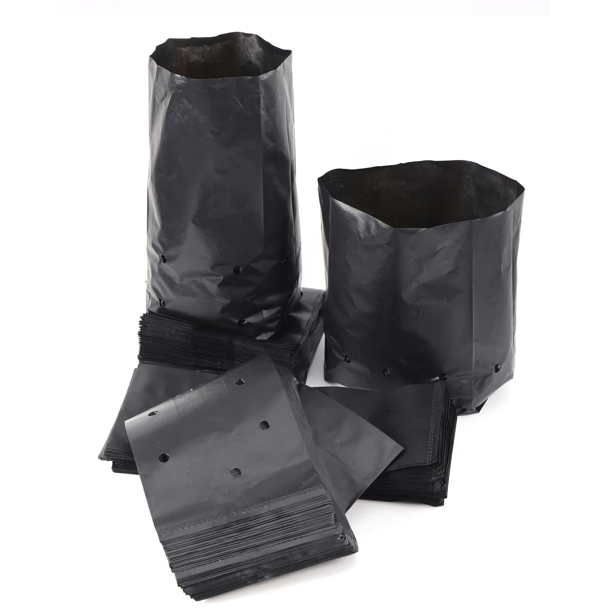 Plant Grow Bags Fruit Grow Bags Planting Bags Potato Grow Bags Mushroom Grow Bags Felt Grow Bags Herbal Grow Bags 20 Pcs Eco-Friendly Thicken Plant Grow Bags Seedling Pots Garden With Breathable Holes Black Planting Bags PE Nursery