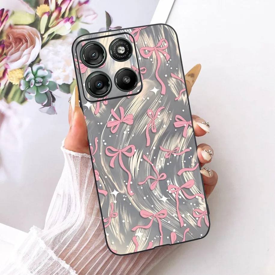 Floral Soft Silicone Bumper Case for Motorola Moto G Series