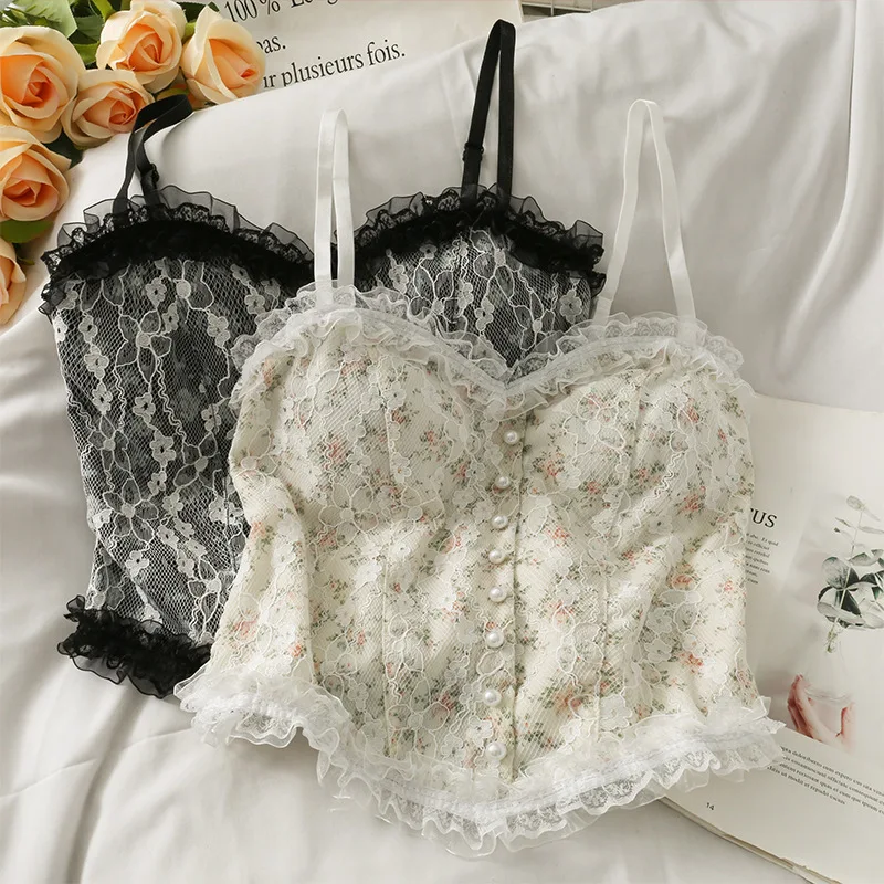 

Style Bralette Seamless Underwear Women Bra Solid Color Lace Lingerie Brassiere Push Up Wireless Wire Free Comfortable Bras