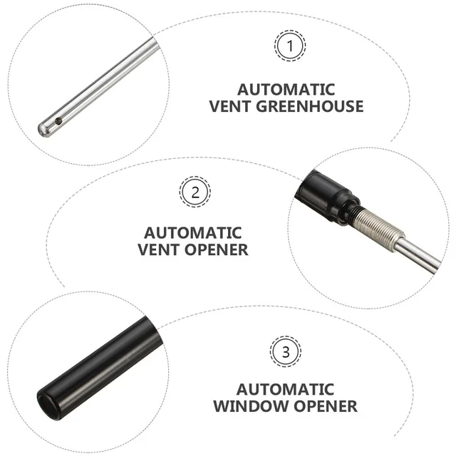 Automatikus Ablak Push Ruda Autó Készlet Üvegház Nyitó Nyitók Rozsdamentes Acél Napenergia Érzékeny - Image 4