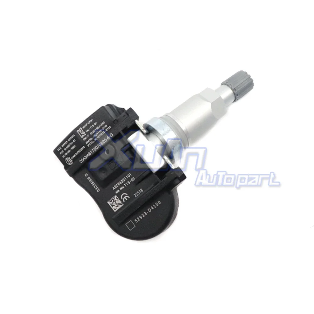 2017 2018 2019 Ÿ̾ з ,  Ƽ Ƽ ҷ ׽ý ̿ 52933-D4100, 52933-D9100 TPMS