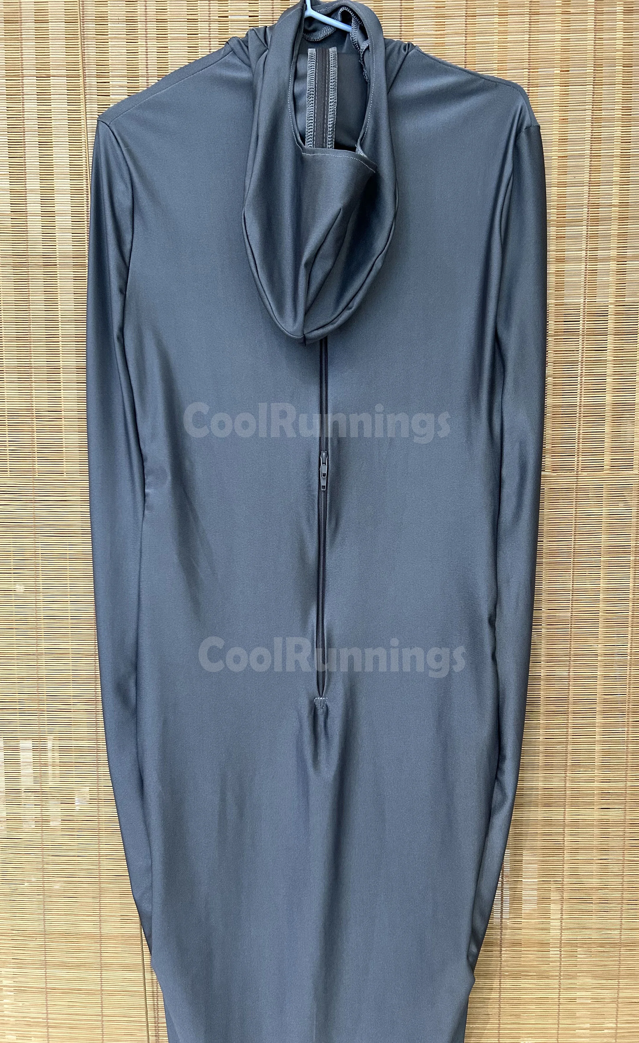 Mummy Unisex Cosplay Stage Spandex Faceless Zentai Body Sleeping Bag with Internal Sleeves cosplay costume