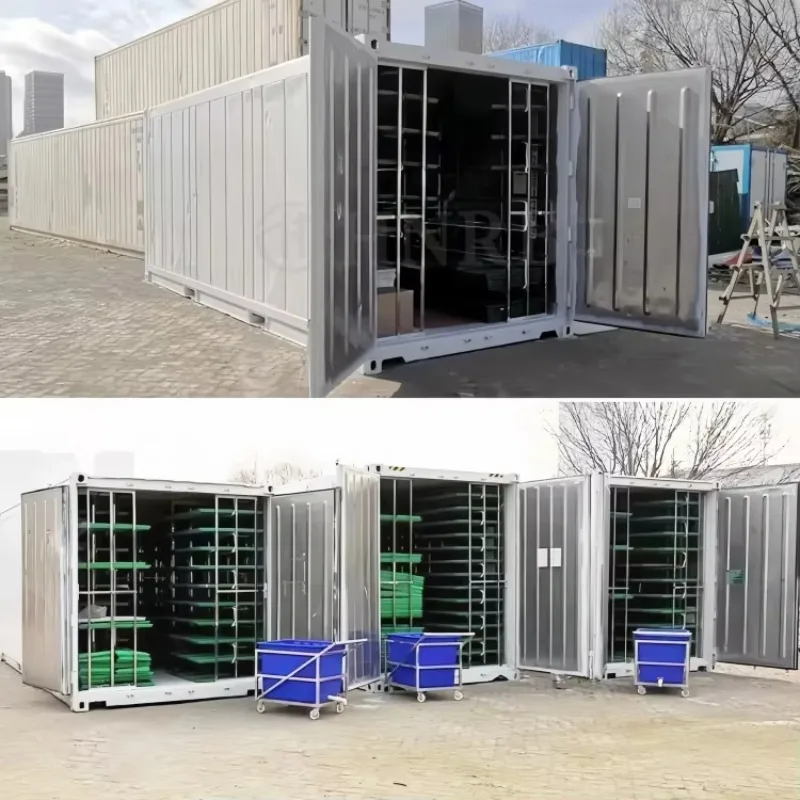 รูปสินค้า ตู้ปลูกเห็ดอัจฉริยะ 40 ฟุต ระบบ Aeroponic-Aquaponic