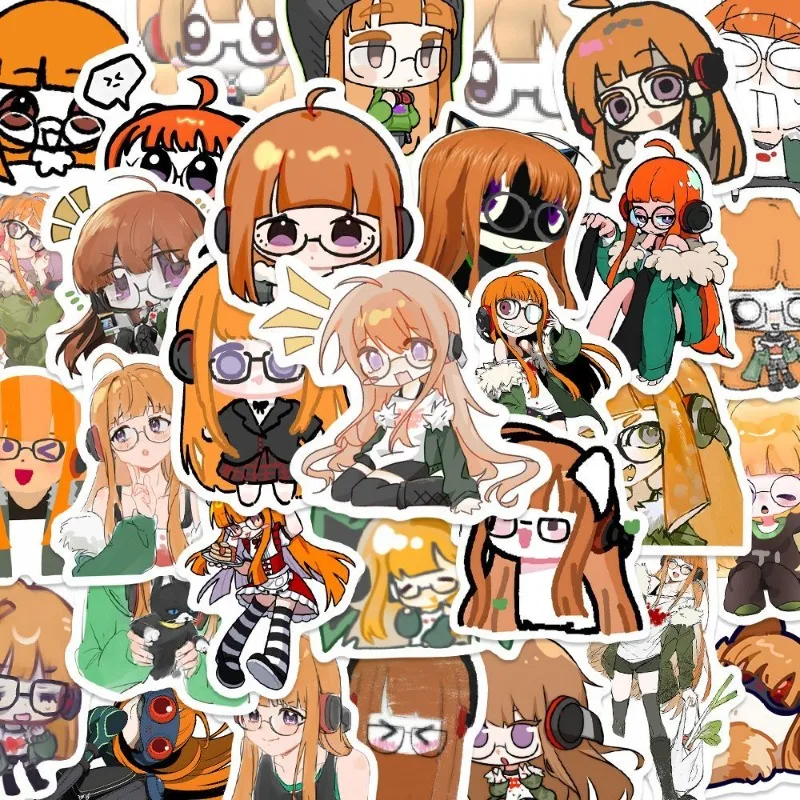 페르소나 애니메이션 스티커, 아마미야 렌 일기 스티커, 어린이 문구 컬렉션 선물, 방수 DIY 전화 케이스, 손 계정