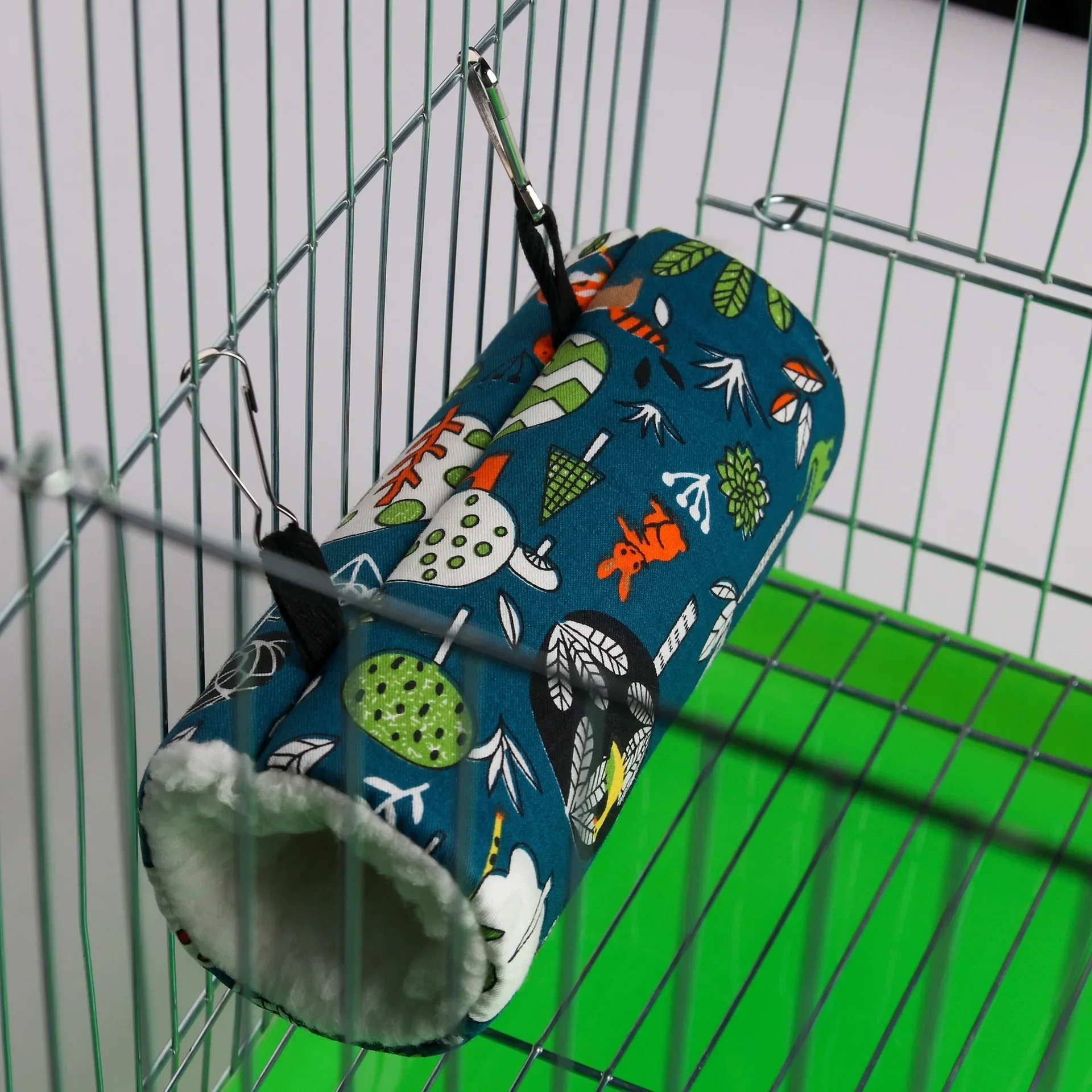 Parrots Squirrels Hamsters Honey Fluffy Birds Velvet Winter Warm Cotton Toy Hammock Passage Tunnel Pet Products Hamster Tent pet hammock pet hamster toys