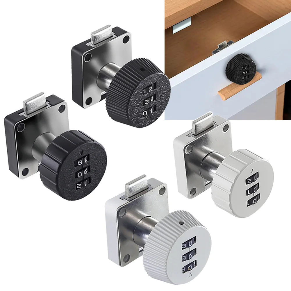 Combinação Senha Gaveta Cam Lock Dígitos Gaveta Código Caixa de Correio do Armário Móveis de Armário Porta Hardware