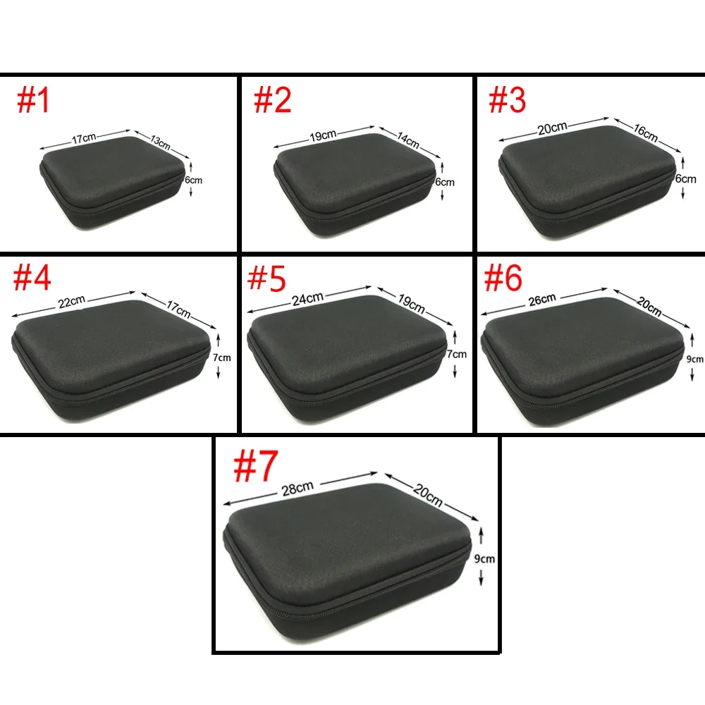 Enhanced EVA Storage Bag for Outdoor Travel with Zipper Closure
