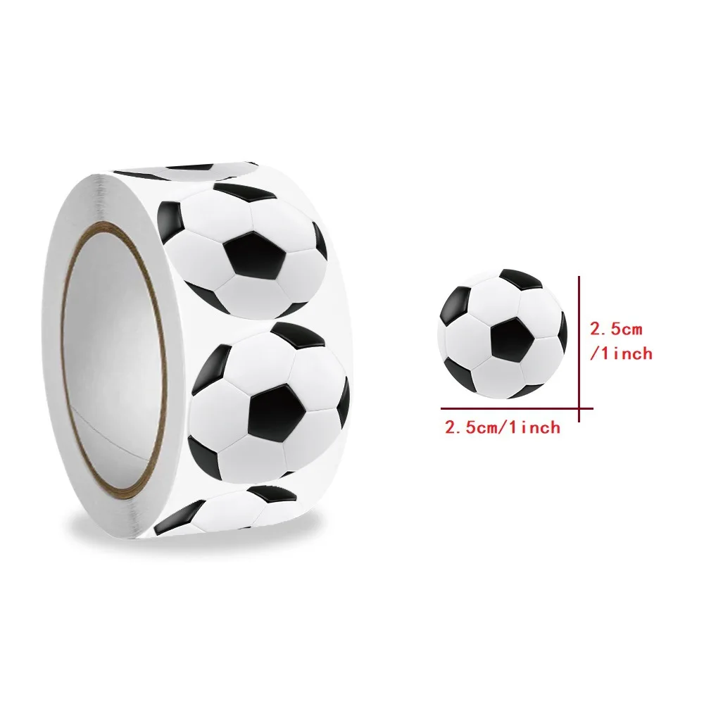 1000Pcs Sports Balls Stickers Basketball Football Baseball Soccer Rugby Stickers For Kids Ball Theme Paper Decals Party Supplies