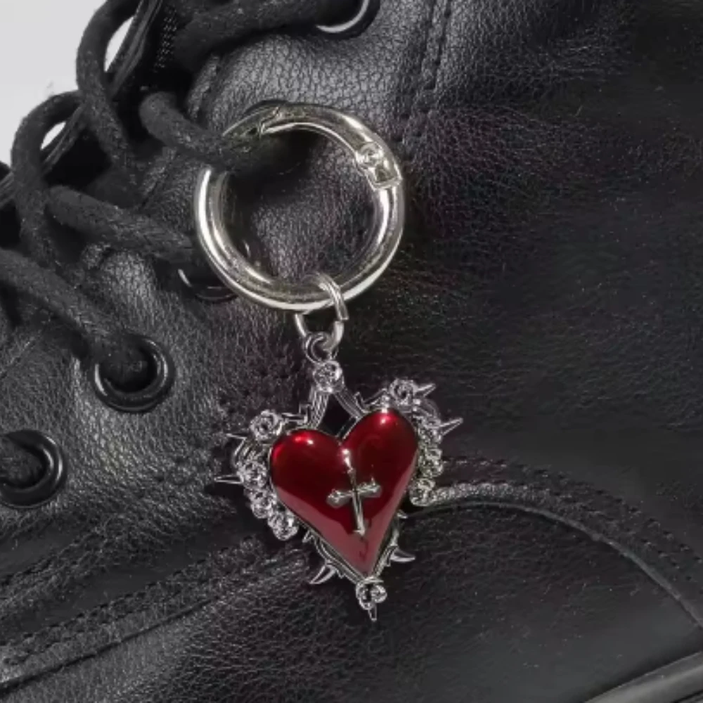 Y2K Gothic Style Angel Wing Rose Heart Cross Shoe Boot Pendants Suitable for Parties And Daily Wear Personalized DIY Decorations Sb22a09139d484fe6a4f35917f50f5ba8C