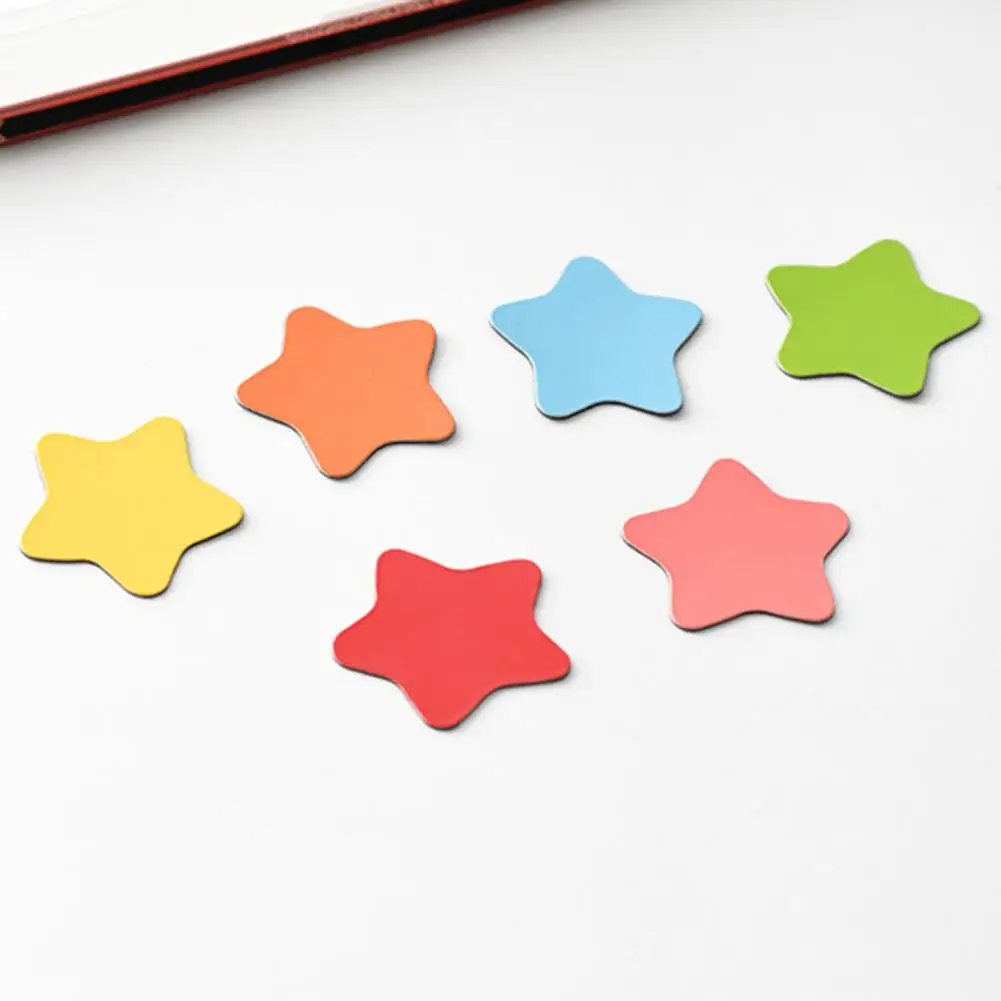 20Pcs/Set Compact Reusable Multifunctional Scratch Resistant Stars Blackboard Magnet Magnetic Sticker Classroom magnetic sticker magnetic fridge stickers