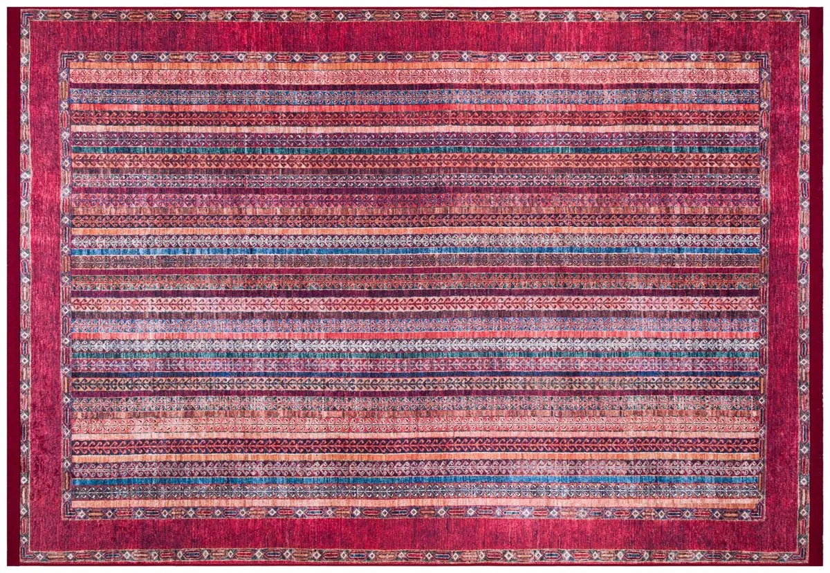 

TRKMN.95 Washable Digital Printed Rug With Tossels