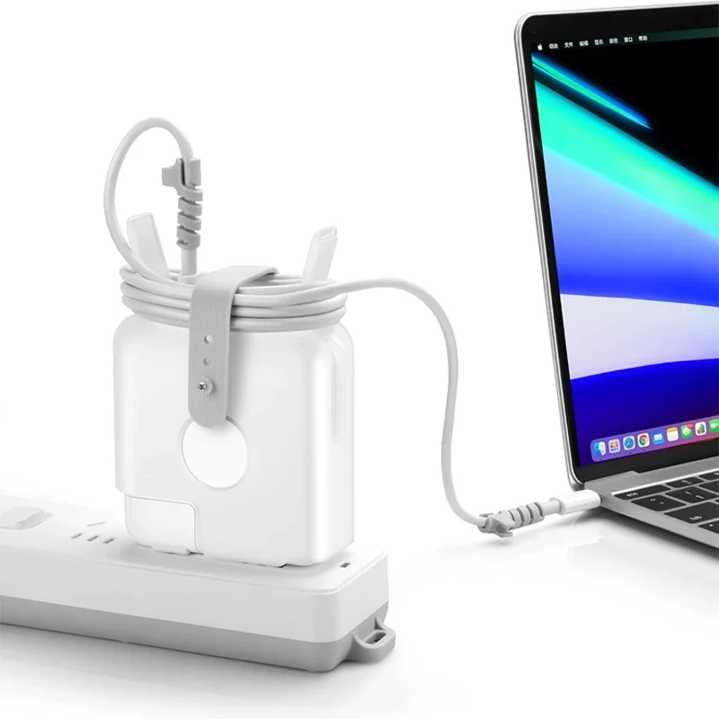 Cable Management Cord Winder Charger Power Adapter Protective Case  For MacBook Pro 12'' 13'' 14'' 15'' 16' 6