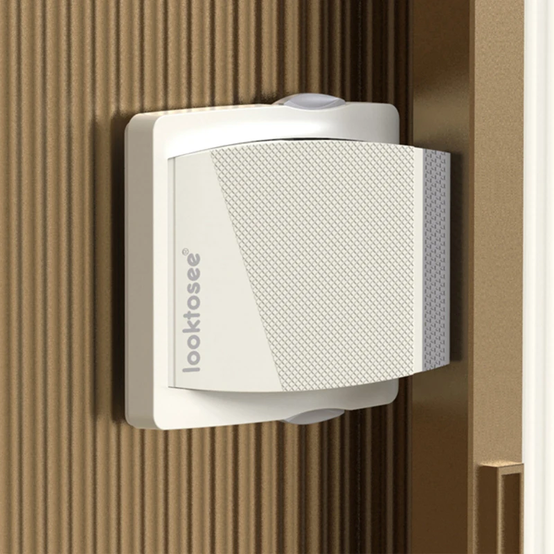 Children'S ABS Anti Pinch Anti-Theft Door Lock Movable Window Lock Multifunctional Mobile Lock Sliding Baby Protection Lock