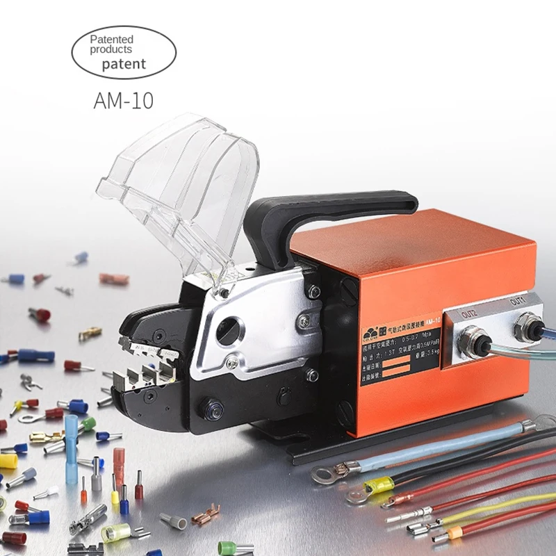 

AM-10 электрическая динамическая ОБЖИМНАЯ машина (вариант захвата), машина для холодного отжима клемм, ОБЖИМНАЯ машина, Обжимные Щипцы