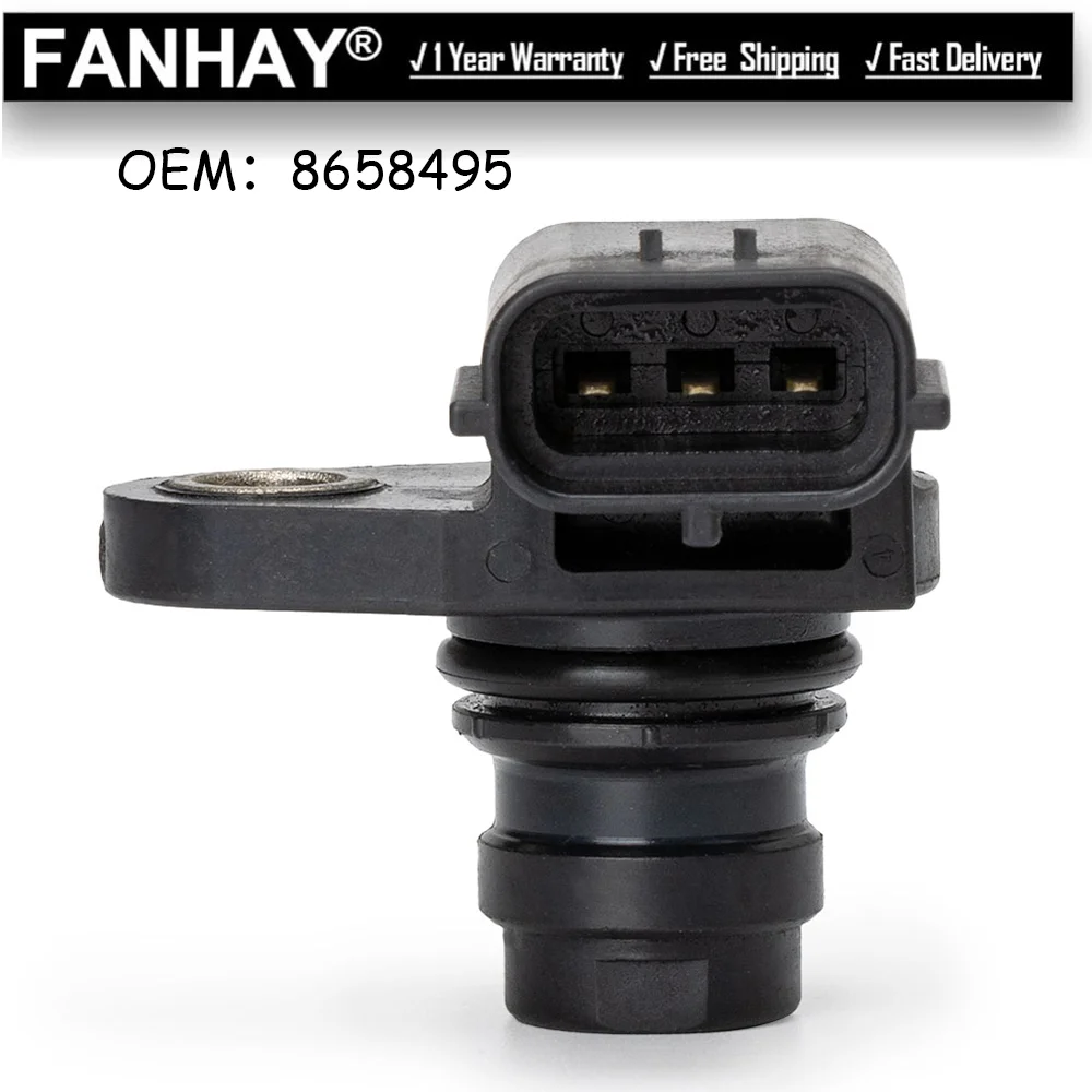 

Новый датчик положения распредвала двигателя 8658495 для Volvo C30 C70 S40 S60 V60 XC60 XC70 2.5L 1K600290 71-5458 1802-310756