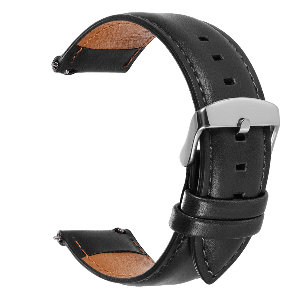 Elegant Vintage-Style Quick Release Watch Strap - Unisex Smartwatch Band Accessory
