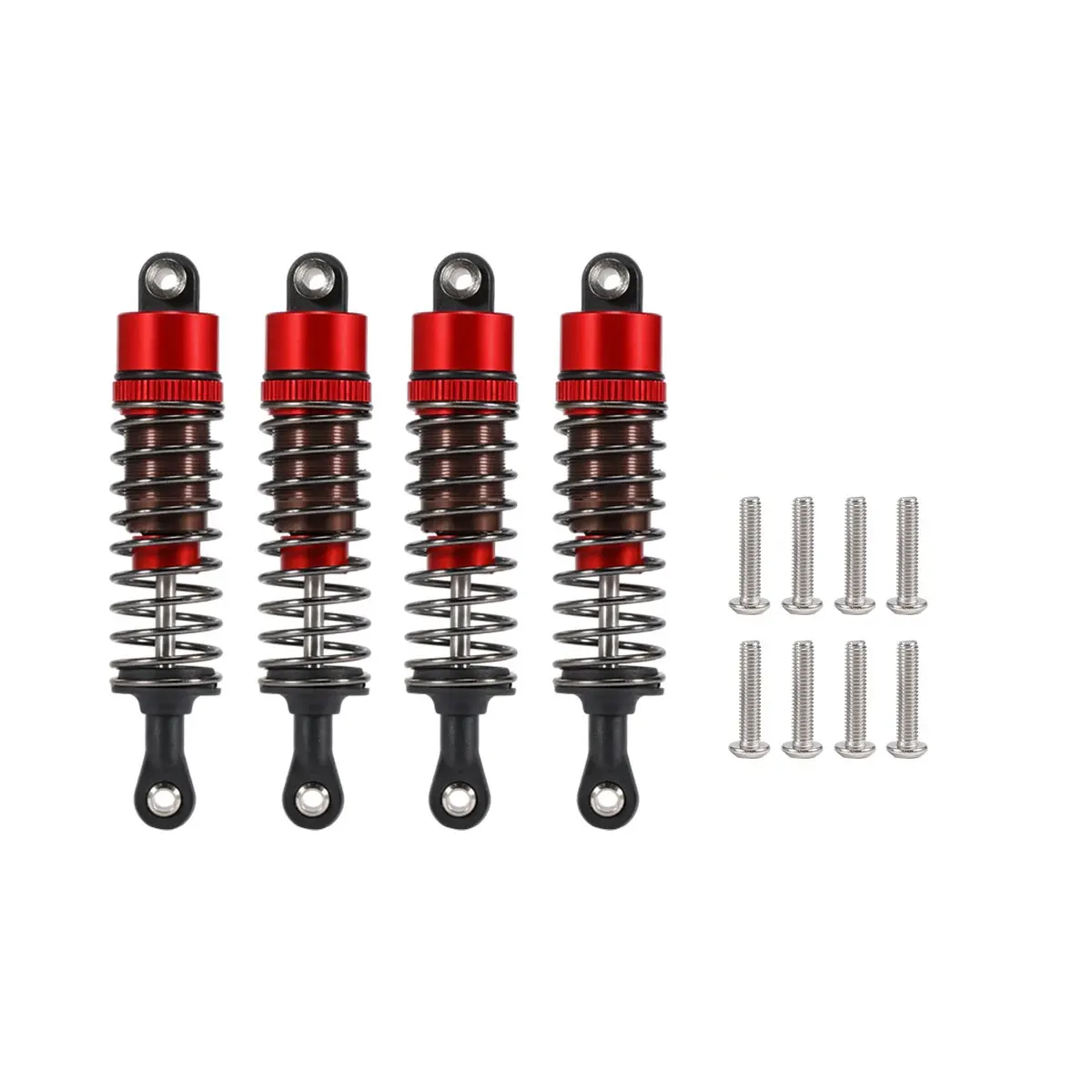 Premium Adjustable Oil-Filled Shocks (4-Pack)