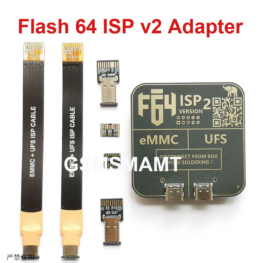 최신 F64 f64 isp v2 어댑터 세트 (FPC V2 EMMC UFS 도구 포함)