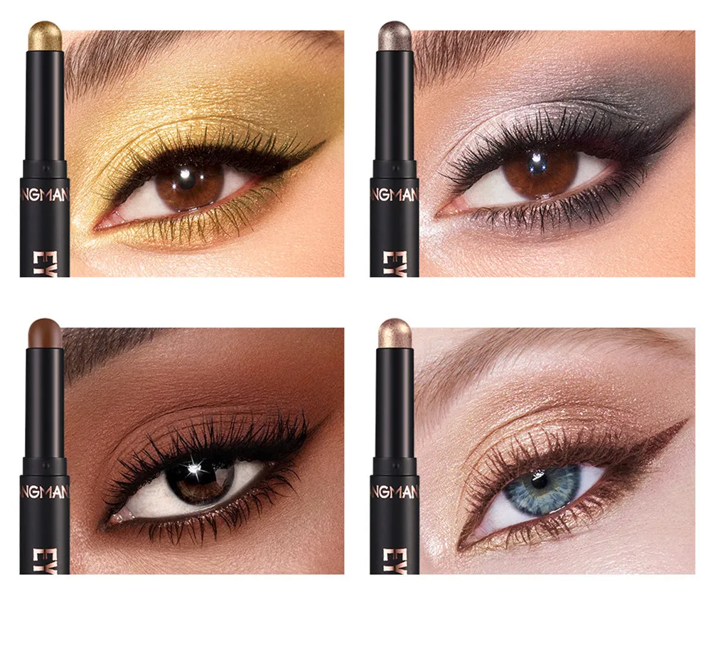 Perlmutt Lidschatten Stift Wasserfest Langanhaltend Schimmer Stick_voghion.com