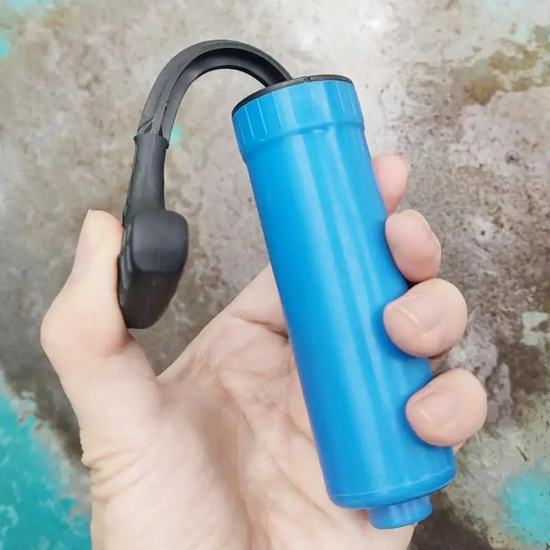 Air Pump Portable Sports Ball Hand Pump Manual Air Pump Fashionable Hand Air Pump with Needle for Volleyball  Soccer Basketball