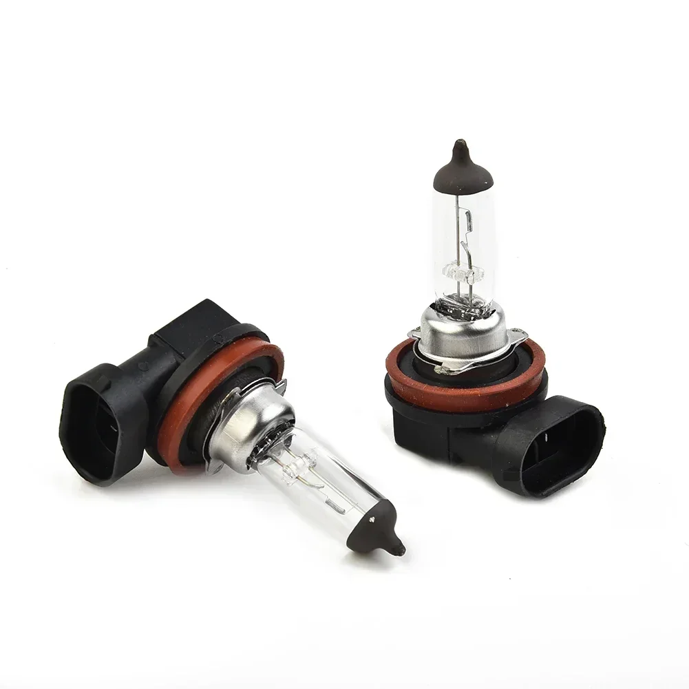 Halogen Bulbs 2PCS/SET H11 Halogen 55W 12V Replacement Halogen Bulbs Amber Low-Beam Car Headlight Fog Lights Driving Light Bulbs Clear
