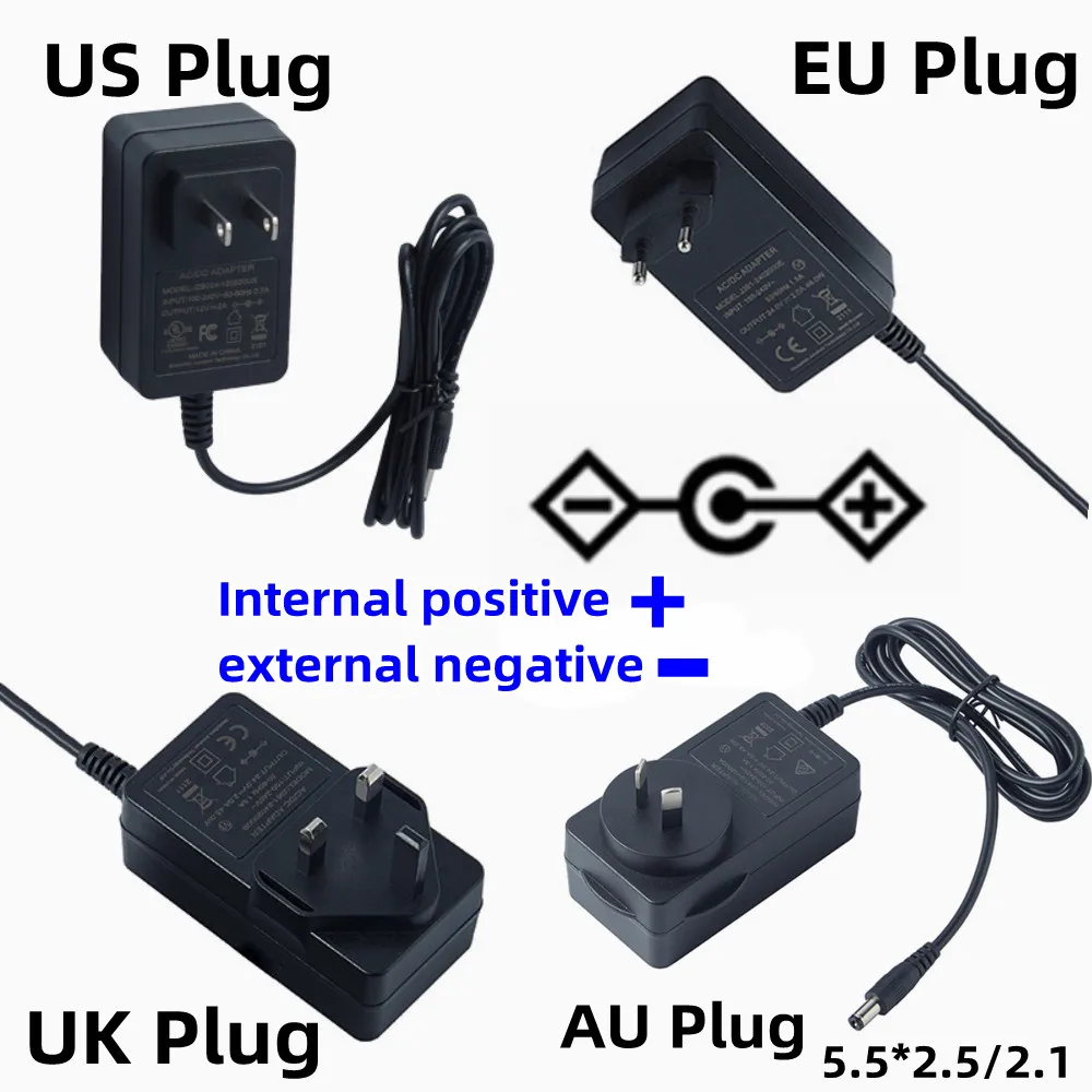 7V, 7.5V, 9V, 12V, 15V, 16V, 18V,