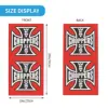 West Coast Cross Iron Choppers Bandana Neck Warmer Men Women Winter Ski Tube Scarf Gaiter Face Cover