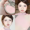 Girl Blush Peach Milk Pink Cream Makeup Rouge Palette Cheek Contour Powder Cosmetics Blusher Cream Makeup Rouge Cheek Tint Blush 4