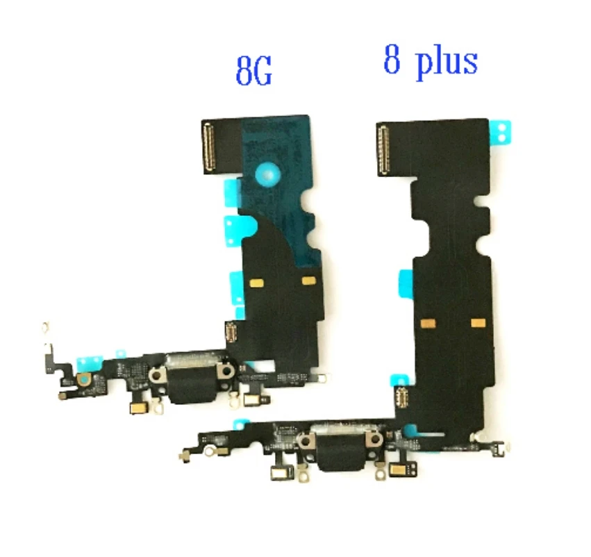 

50Pcs NEW For iPhone X 8G 8 Plus 4.7" 5.5" Headphone Audio Jack Charger Charging Port Dock USB Connector Flex Cable