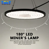 High Bay Light UFO LED 220V 100W 150W 200W Business Stadium Warehouse Garage Light Super Bright Industrial Lighting  Mining Lamp