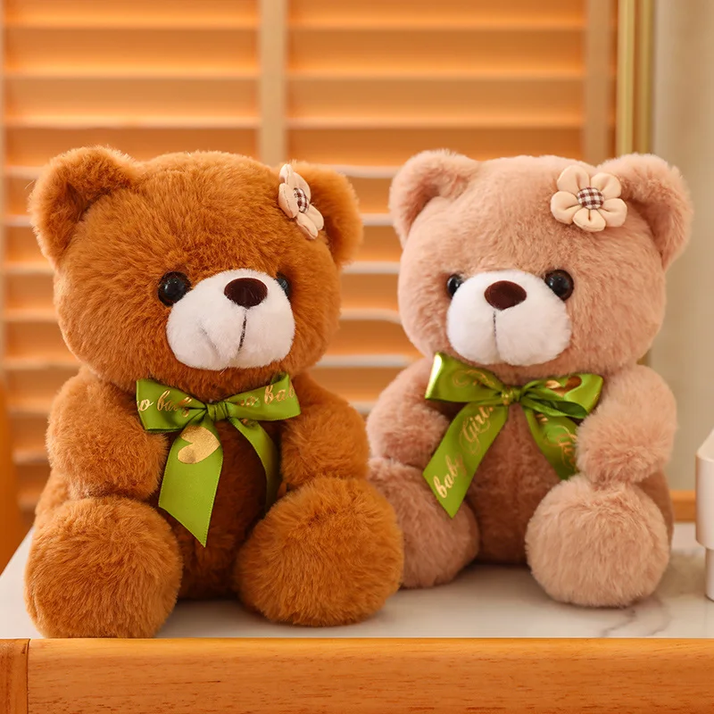 Cute Sitting Teddy Bear Plush Toy Kawaii Stuffed Animal