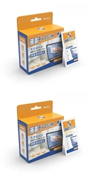Ultimate Screen Cleaning Wipes - 40 - Pack Multipurpose Dry and Wet Cloths for Electronics and Surfaces (2 - piece set)