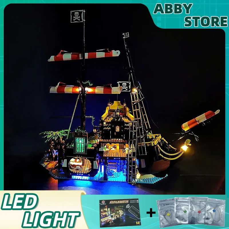 

DIY радиоуправляемая лампочка для LEGO 21322 Пираты Бей Барракуда (только фото, без модели блоков)